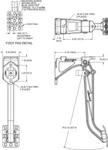 Wilwood Swing Mount Clutch Pedal Kit main image 1
