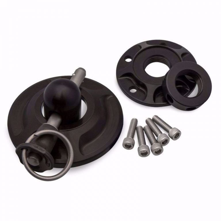 Universal Defiant Hood Pin Kit Black Rides By Kam