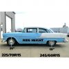 Front Dual-Rate Coil Springs, 2″ Drop | 1955-1957 Chevy Car | Pair - Image 2