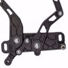 71-76 Caprice/Impala, 73-77 Chevelle/Cutlass/Monte Carlo Hood Hinge Kit - Air Frame - Fiberglass - Black - U.S. Patent #D921,559 S - Image 2