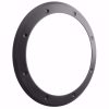1969 Camaro Headlamp Trim Ring Set 7" - Black - Image 2