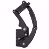 1955-1956 Chevy Tri-Five Hood Hinge Kit - Solid Frame - Fiberglass - Black - Image 3