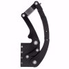 1955-1956 Chevy Tri-Five Hood Hinge Kit - Solid Frame - Fiberglass - Black - Image 5