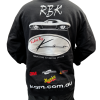 RBK Black Mens Zip Hoodie - Image 2