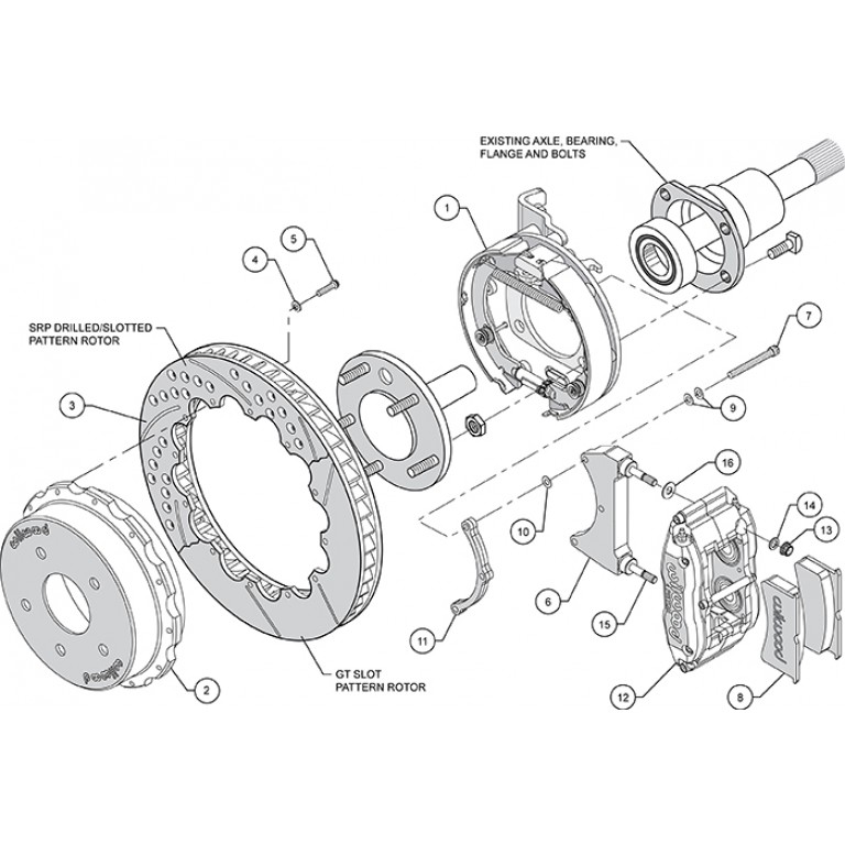 Wilwood Complete 6 Piston Superlite Brake System | 1963-1987 C10 - Image 6