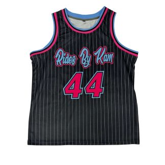 Rides By Kam “44” Pinstripe Jersey